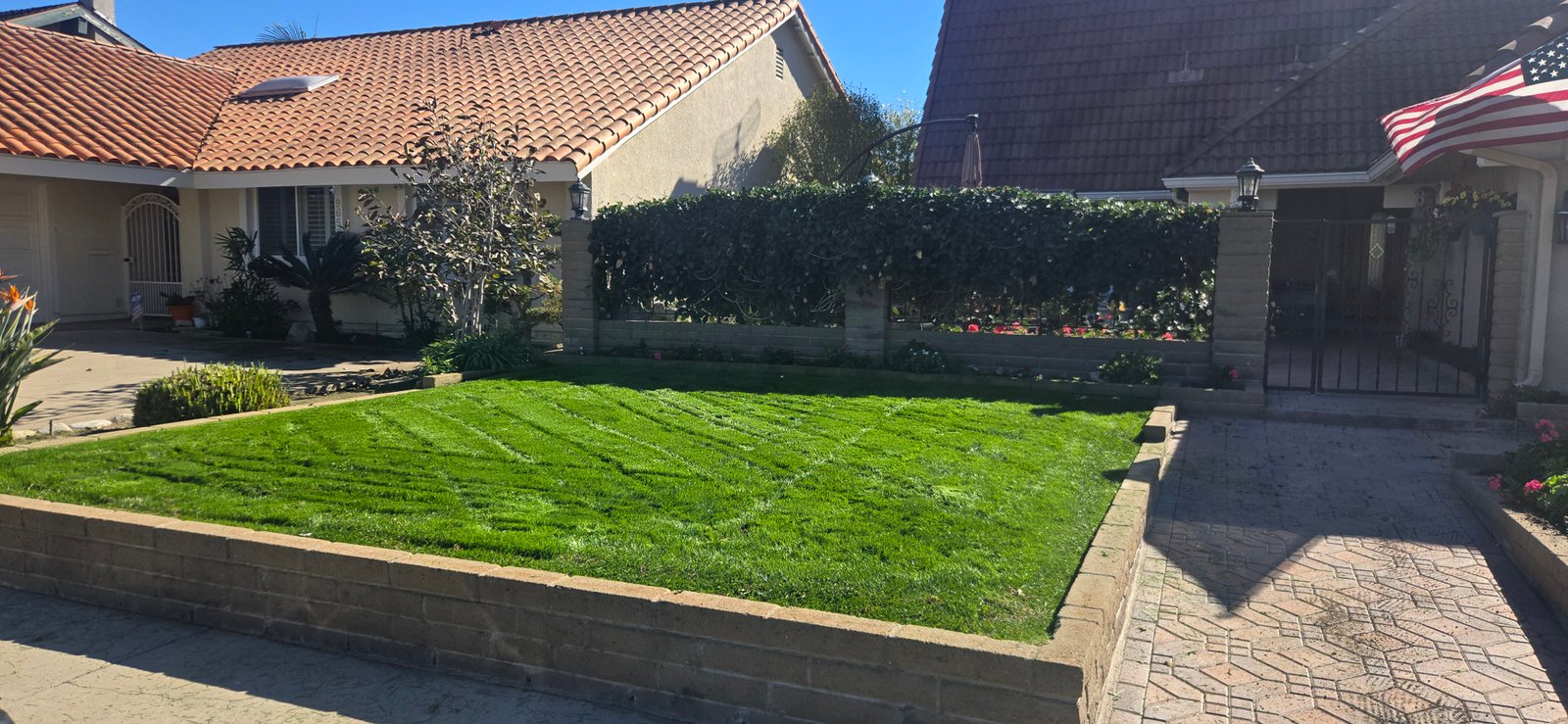 Work sample 5 from Martin lawn maintenance garden 