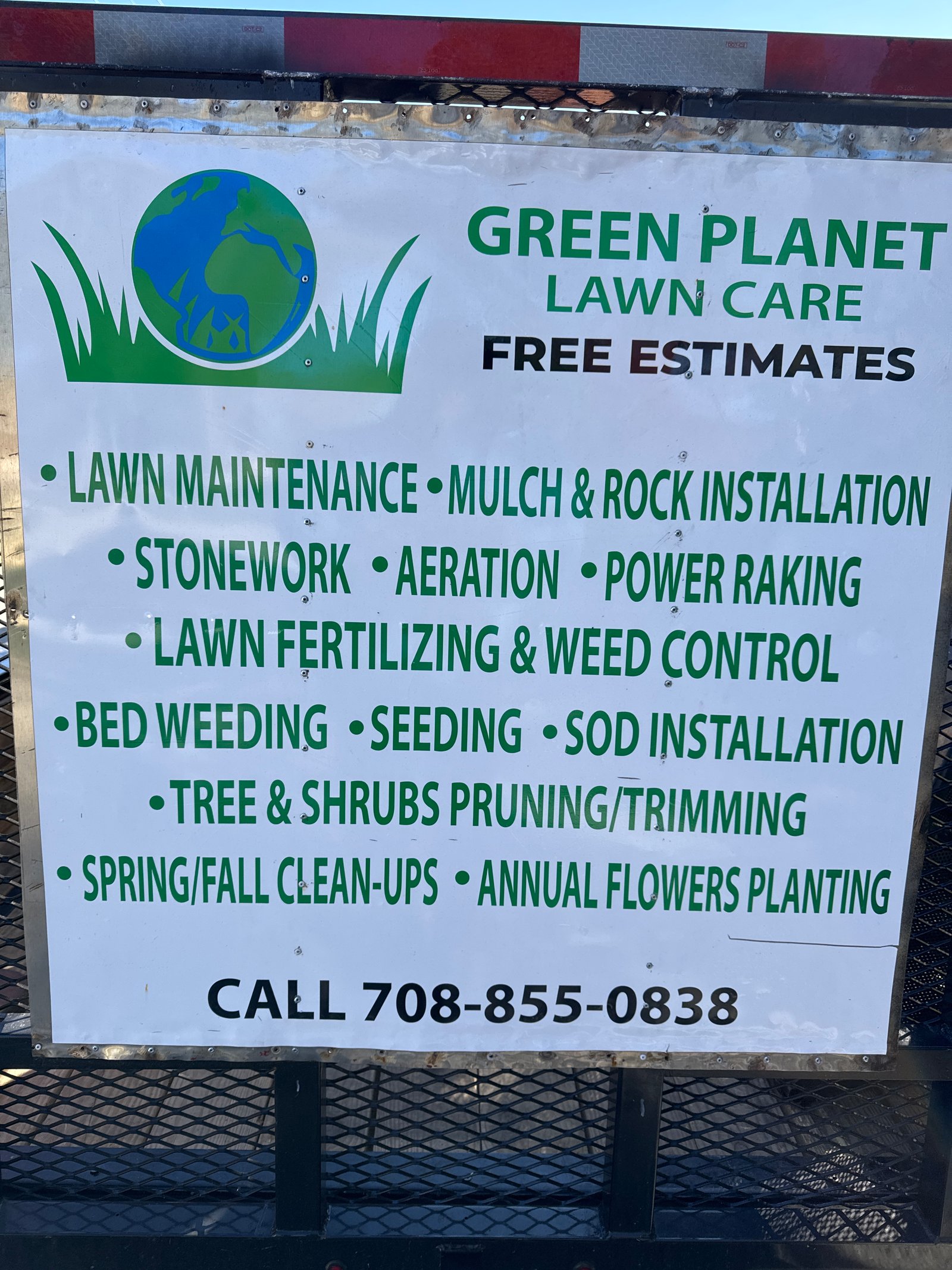 Work sample 8 from Green planet lawn care